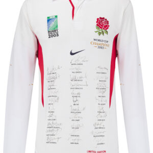 Signed Rugby 2003 winners Jersey Limited Edition
